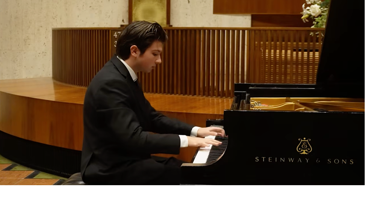 Young pianist displays outstanding artistry at the Dame Myra Hess Concerts