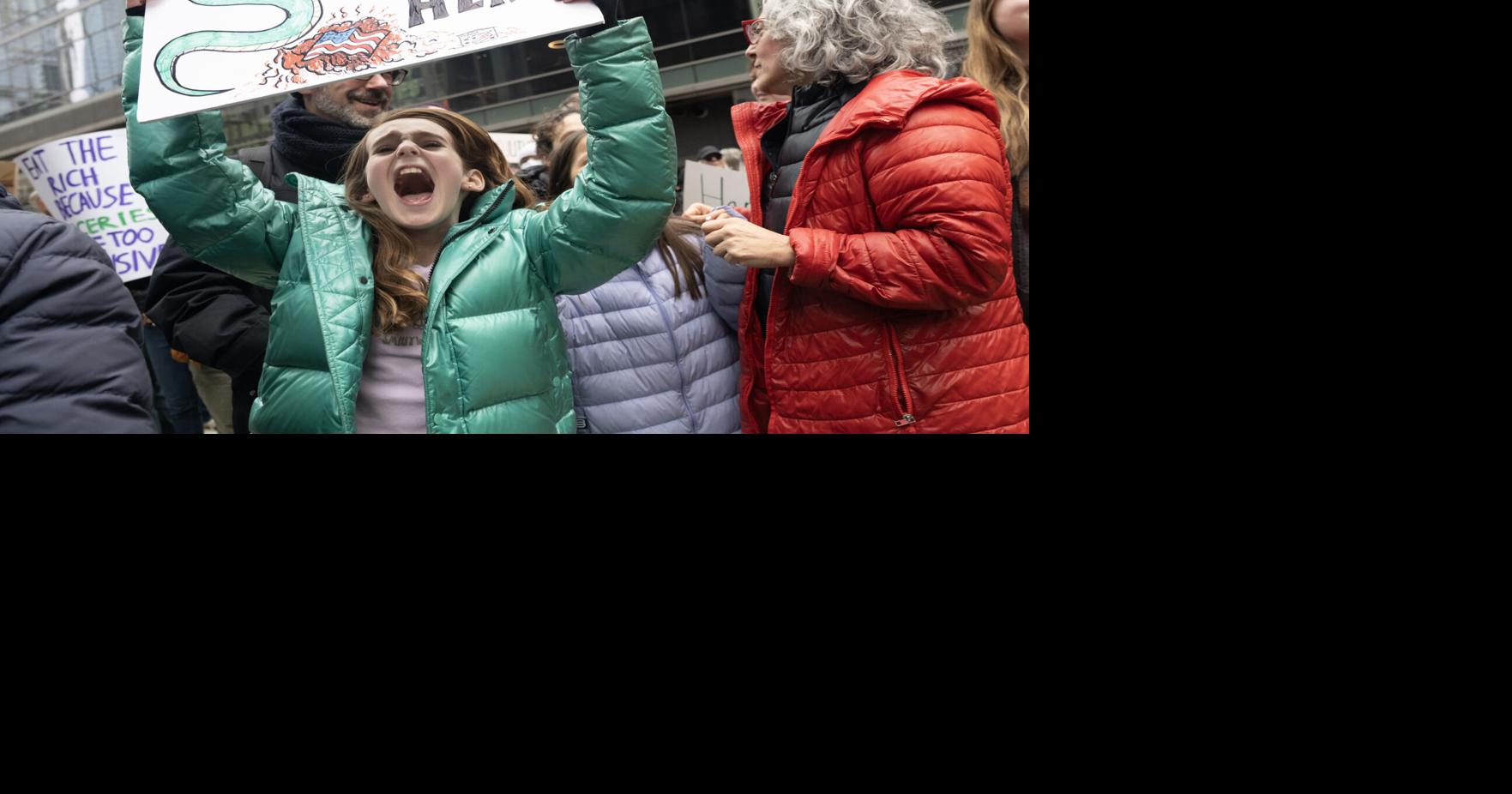 ‘Hands Off’ rally draws thousands to downtown | Evening Digest ...