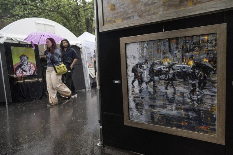 In photos The 57th Street Art Fair Evening Digest