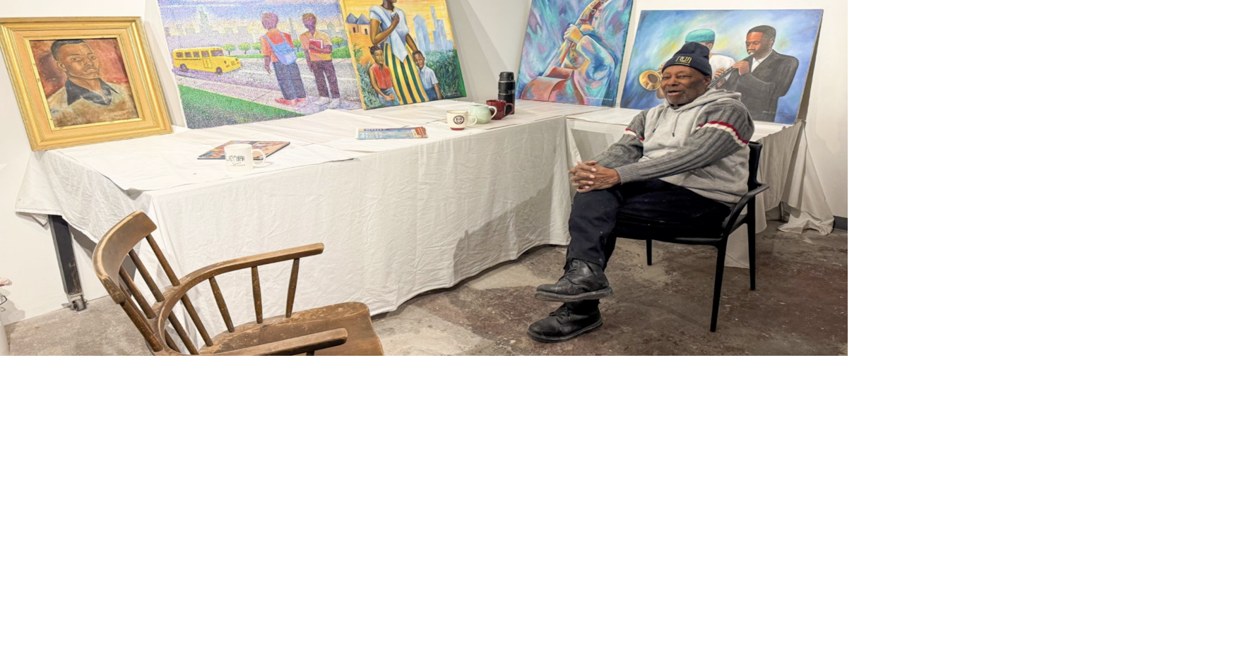At Studio Bootsie, Donnie Carter’s private paintings go public