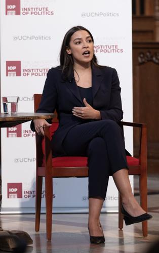 AOC keeps 2028 options open at Institute of Politics event | Evening ...