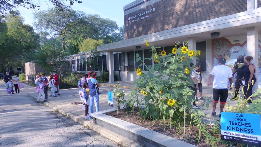 Students and parents worry, but show up to first day of school Local
