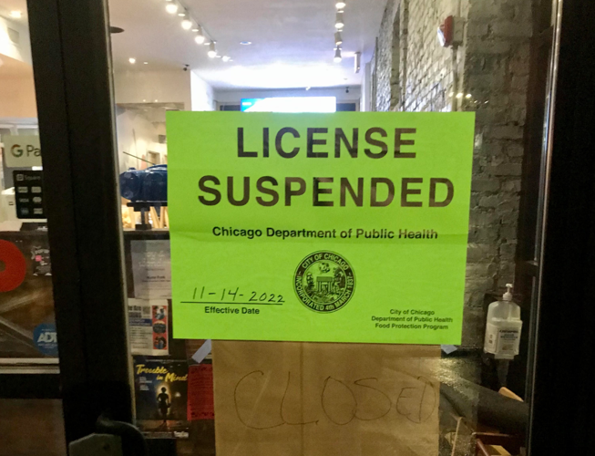 License suspended