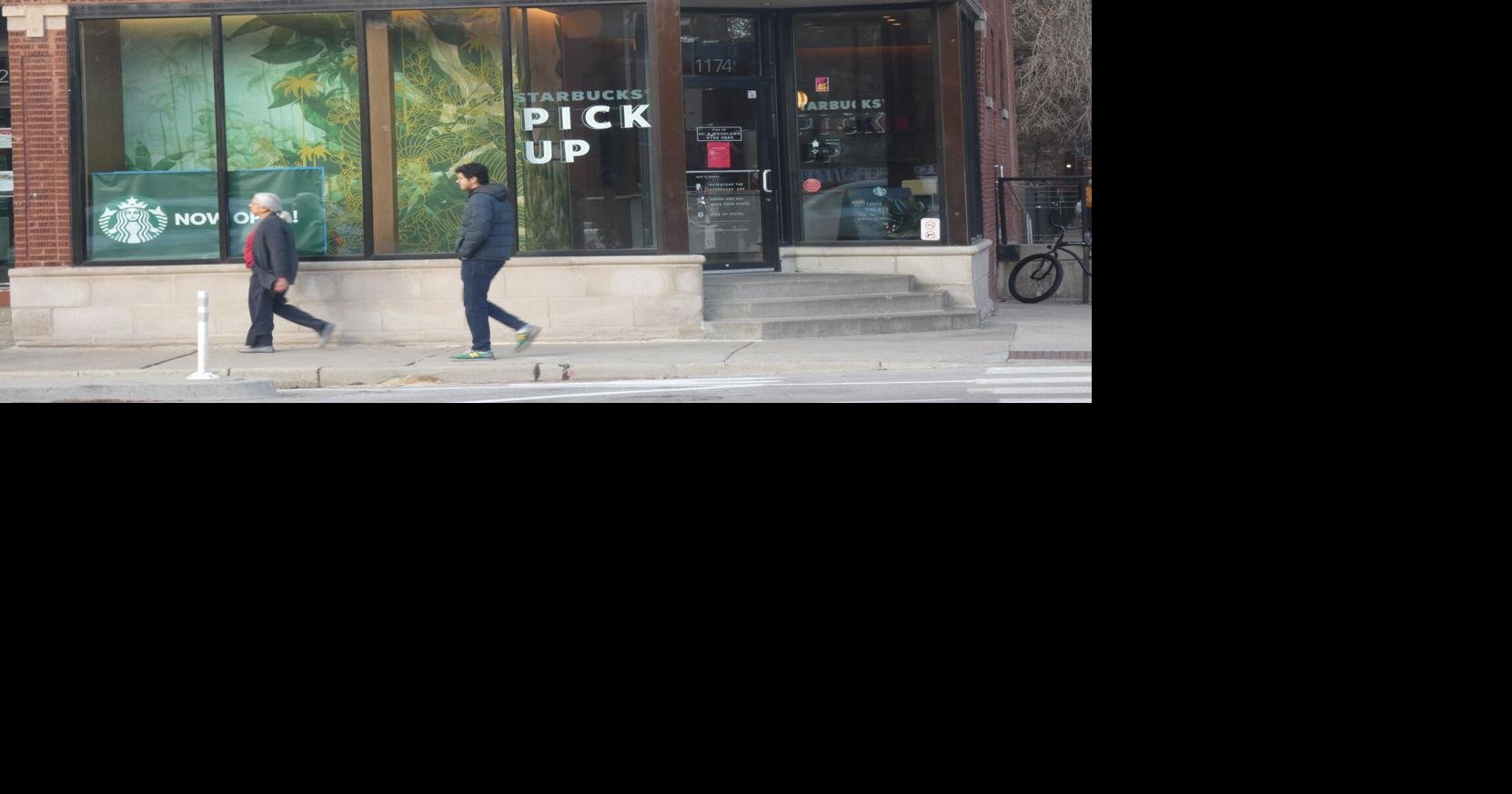 星巴克位于55街的门店重新开业，只提供外卖服务