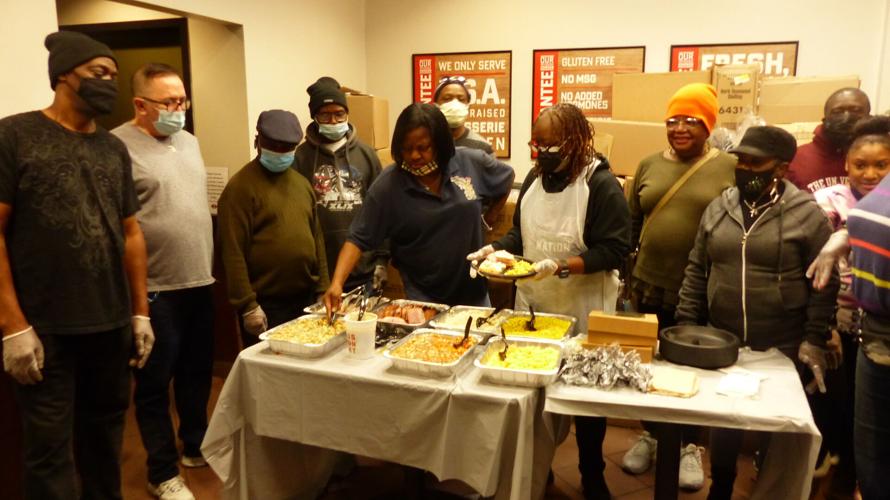 Free Thanksgiving dinners for nine years