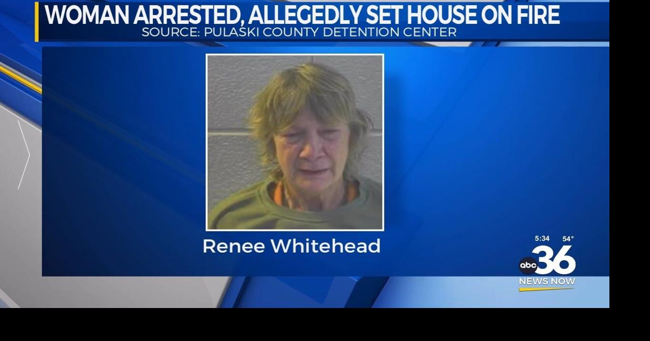 Woman arrested after allegedly setting house on fire | News | hub.wtvq.com