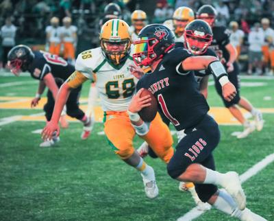 Football Trinity Christian Stands Toe To Toe For A Half Before