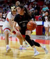 GIRLS BASKETBALL | Lady Pirates roar out of the gate to down Monterey & claim 5A state berth