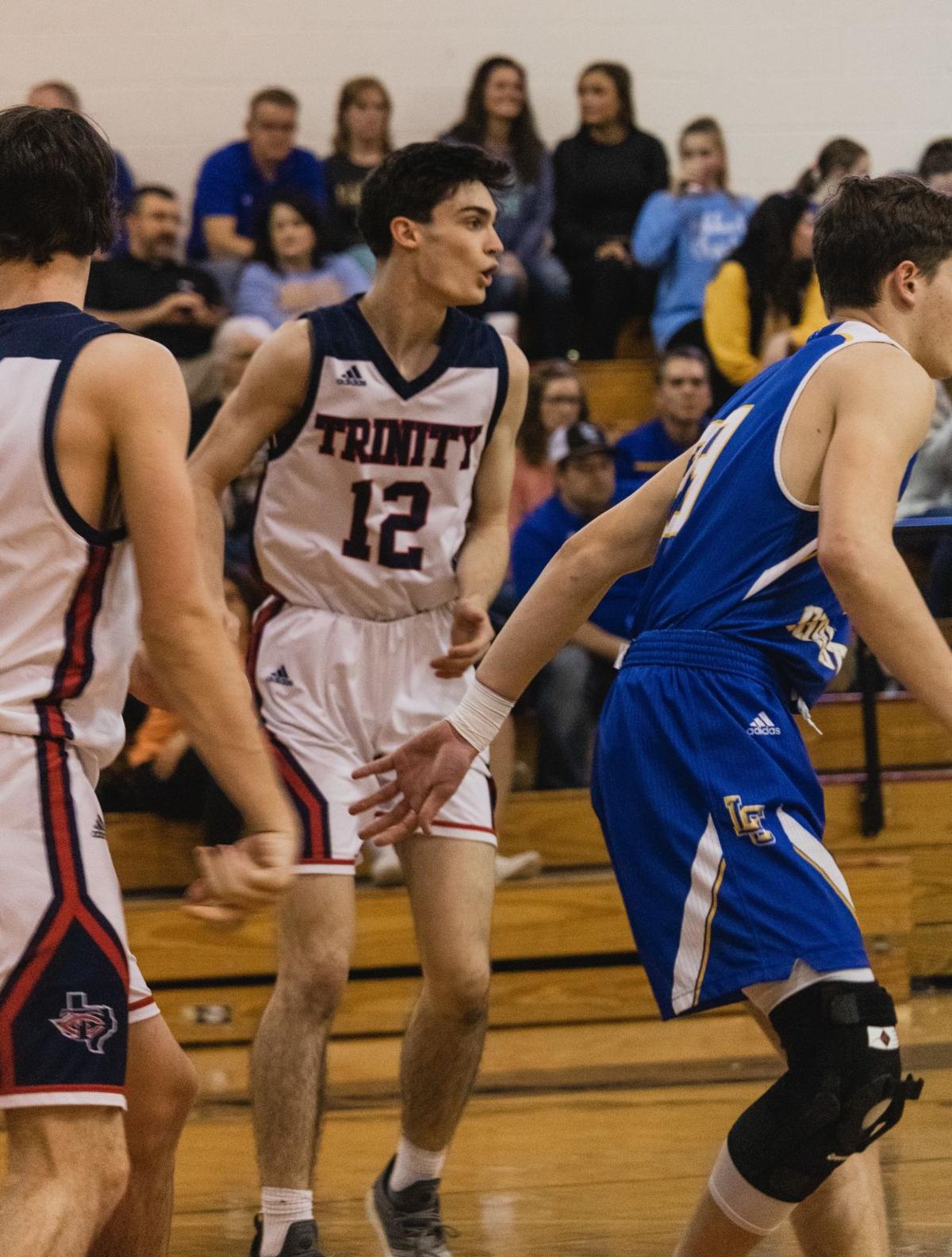Boys Basketball Trinity Christian At Lubbock Christian Photo