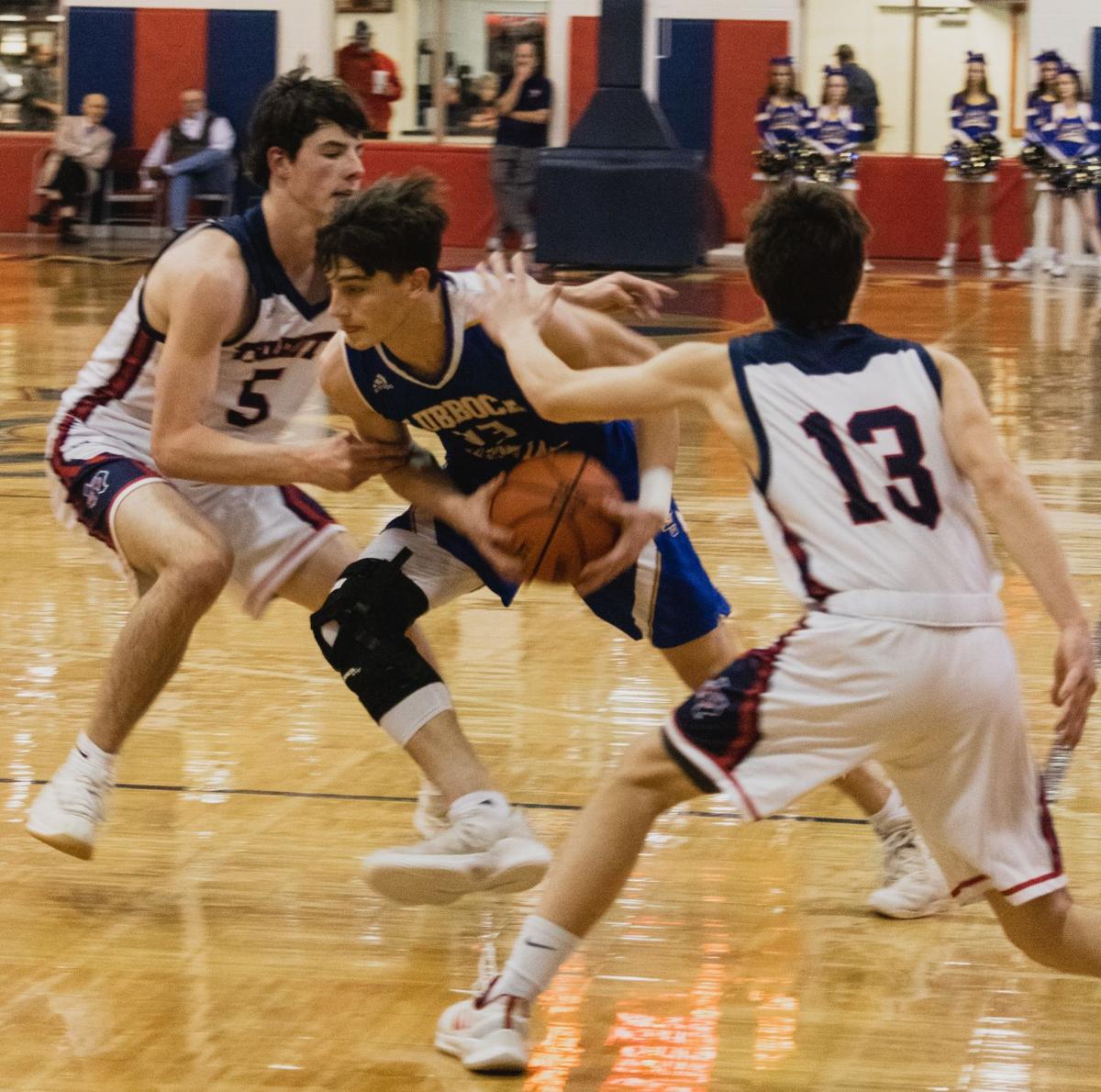 Boys Basketball Trinity Christian At Lubbock Christian Photo