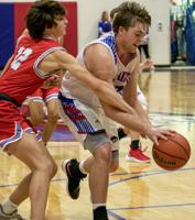 BOYS BASKETBALL | Patriots come out hot in opener, lean on Osborne & Mercer to clip First Baptist