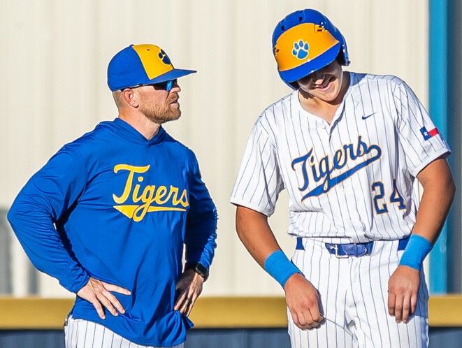 Tiger Fan Zone ~ Mason Fritz, Payton Archibald & assistant coach Tyler ...