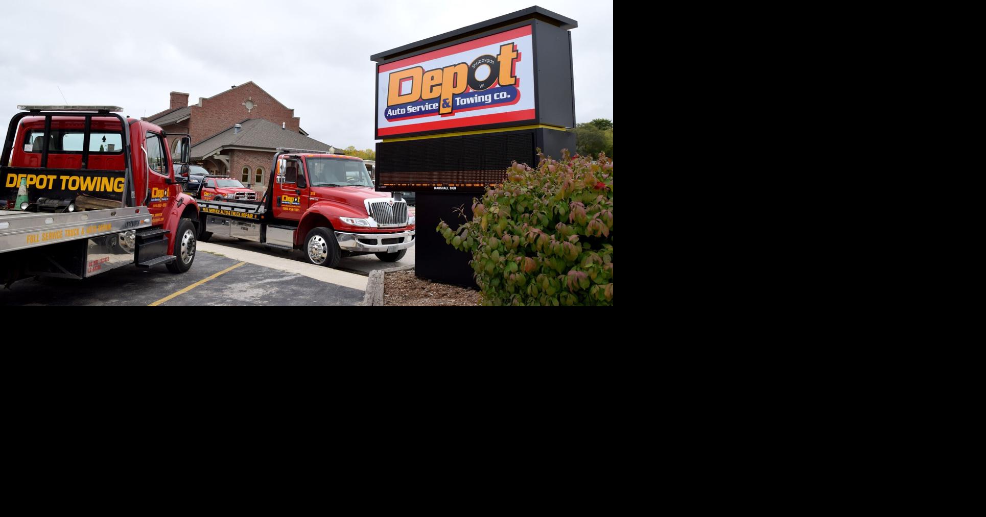 Business Spotlight: Family-owned Depot Auto Service & Towing offers 24/7 roadside help in Sheboygan