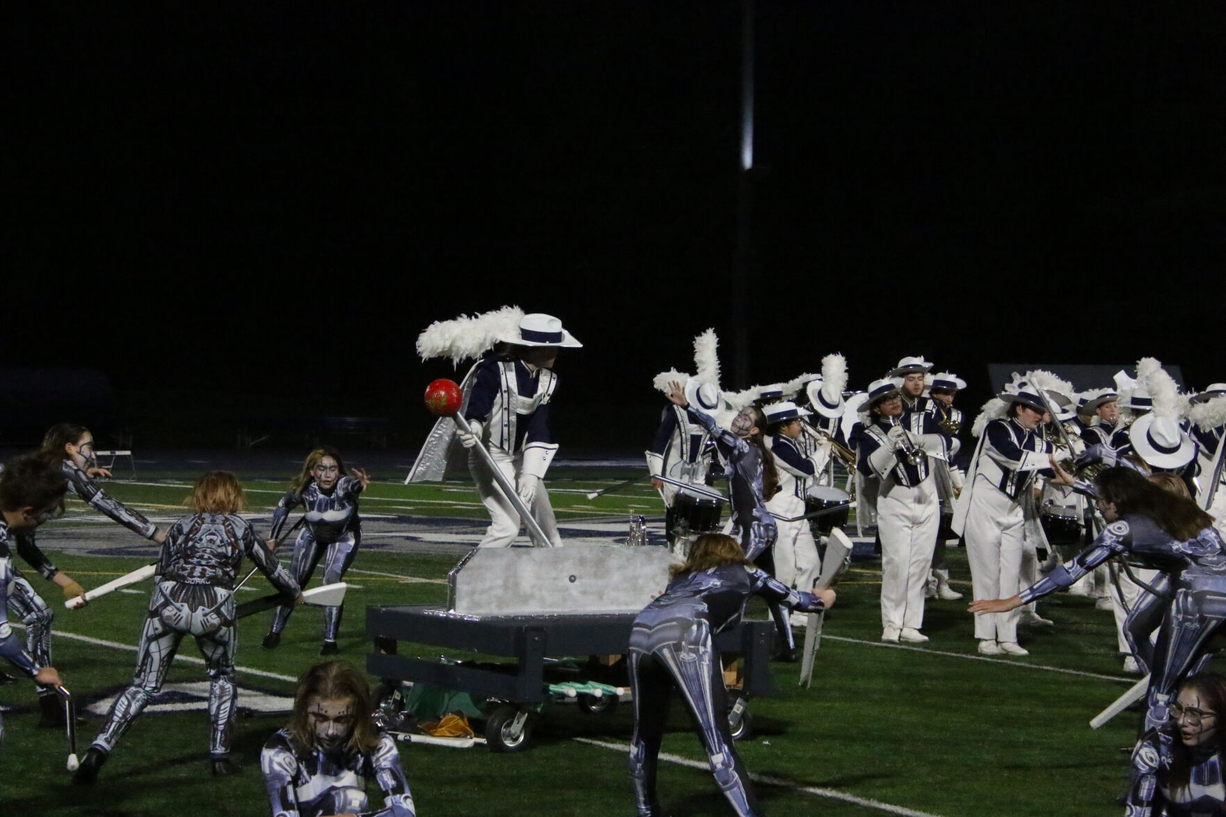 Marching bands get creative at Rhythm by the River Local News