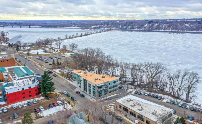 Downtown Hudson, Wisconsin, condo with views of St. Croix River for sale
