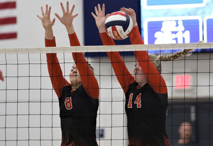 Check out 11 photos from Hudson's volleyball win over New Richmond