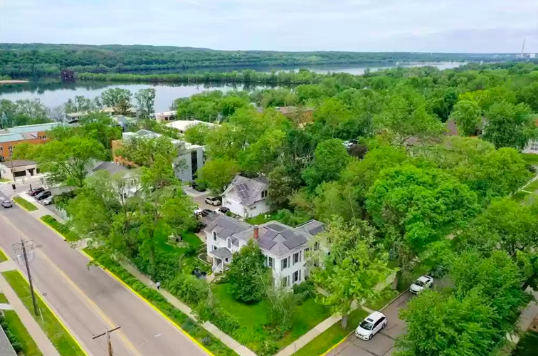 161-year-old house for sale in downtown Hudson, Wisconsin