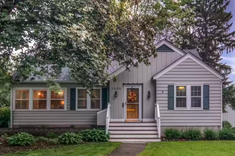 Cape Cod style house for sale in in downtown Hudson, Wisconsin
