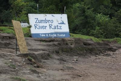 Zumbro River Ratz sign