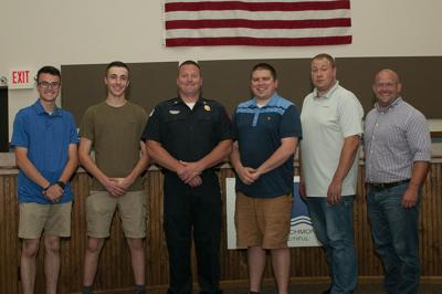 New Richmond probationary firefighters