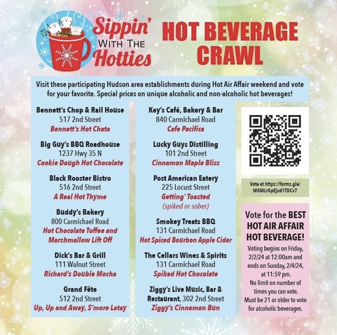 Beverage crawl, part of Hot Air Affair festivities, heats up | Local News |  hudsonstarobserver.com