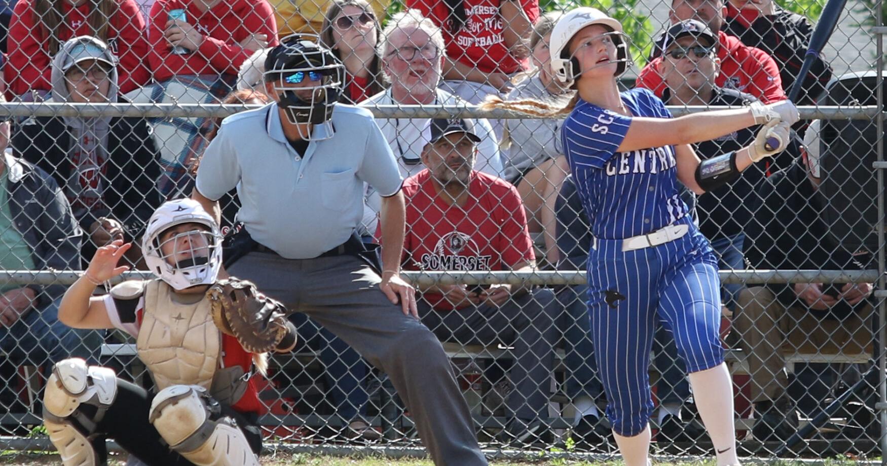 Division 2 Softball: Central takes pitchers duel from Somerset (7 photos) - Vimarsana News