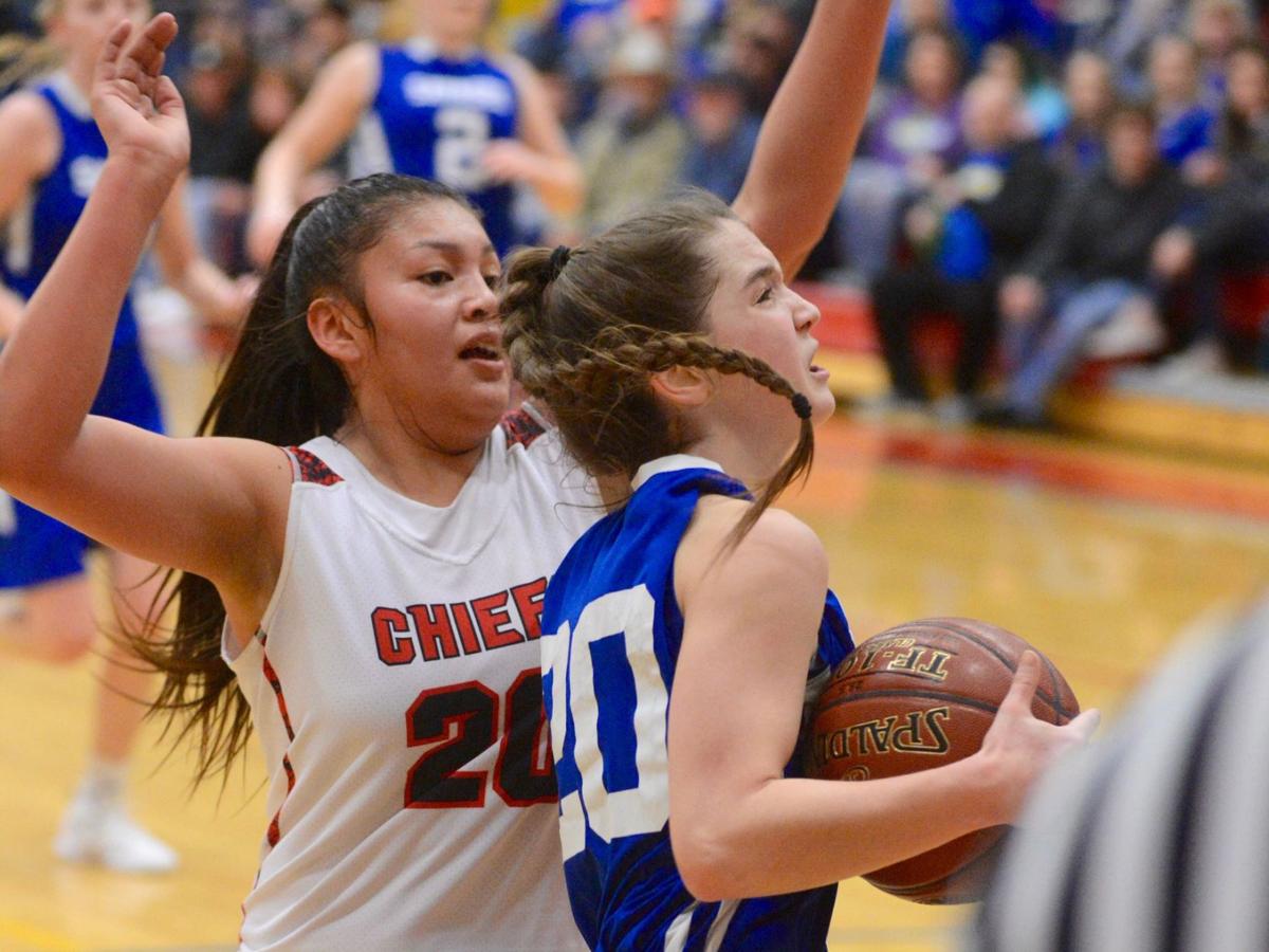 Girls State Basketball Tournaments Salmon River Rolls Sho Ban