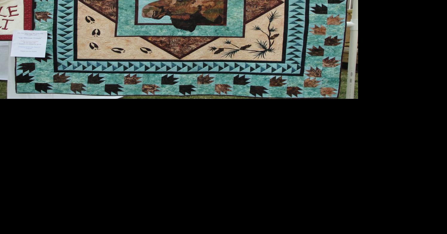 The raffle quilt at Elk City Days 2026 photo