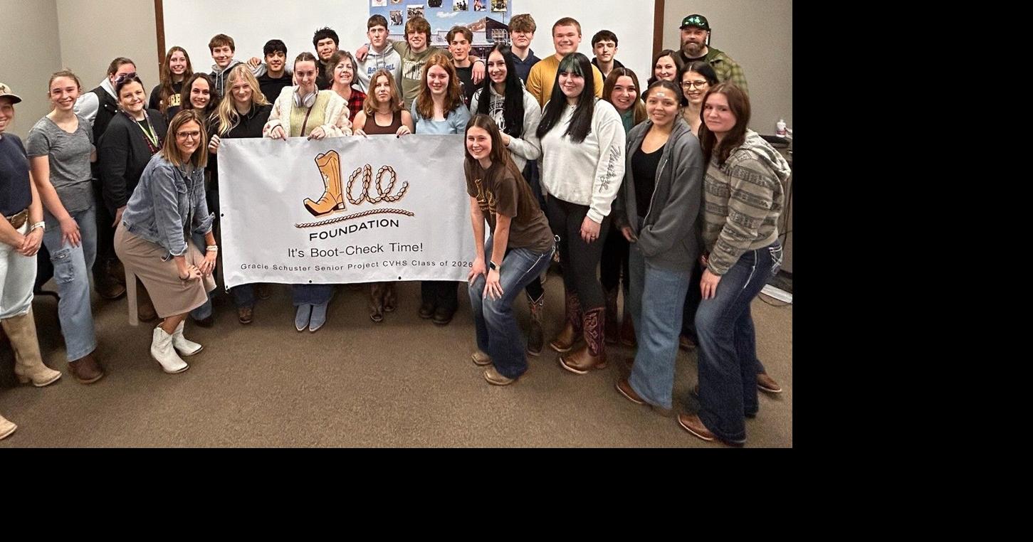 Boot Check: From fundraising to footwear, CVHS senior promotes mental health