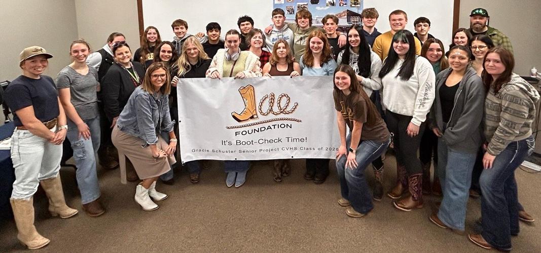 Boot Check: From fundraising to footwear, CVHS senior promotes mental ...