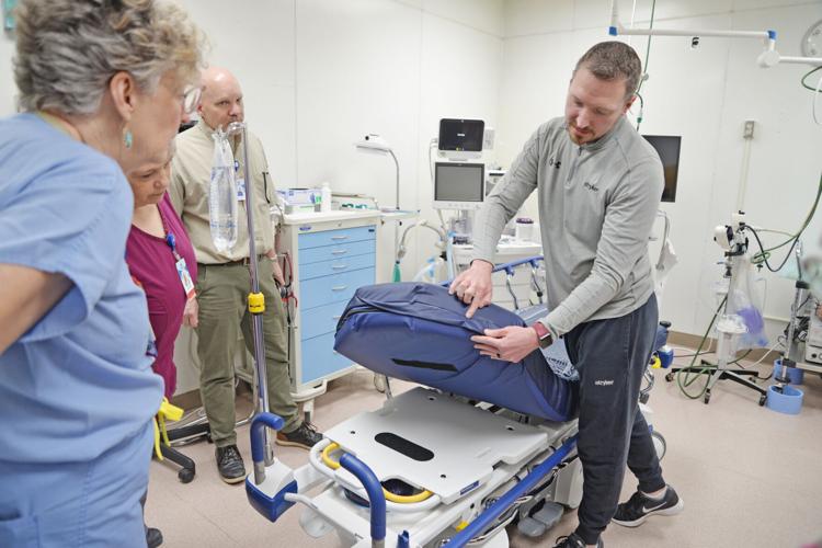 Donation helps Syringa with two new OR gurneys, surgery camera