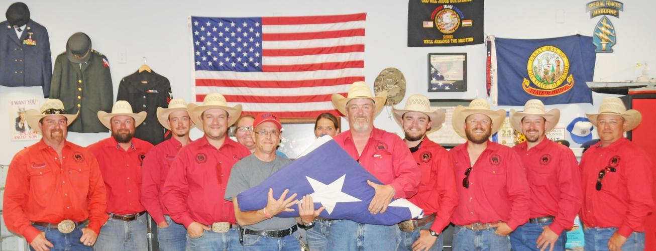 ‘It’s A Grand Old Flag’ Border Days Rodeo flag retired after 45 years ...