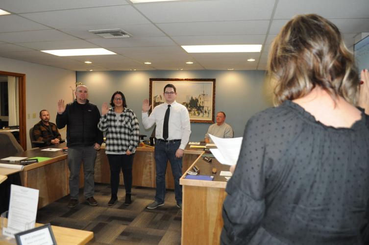 Grangeville City Council Lane, Peterson recognized for public service