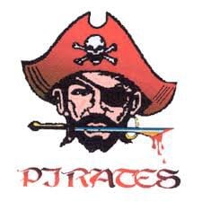 Prairie High School (PHS) Pirates logo