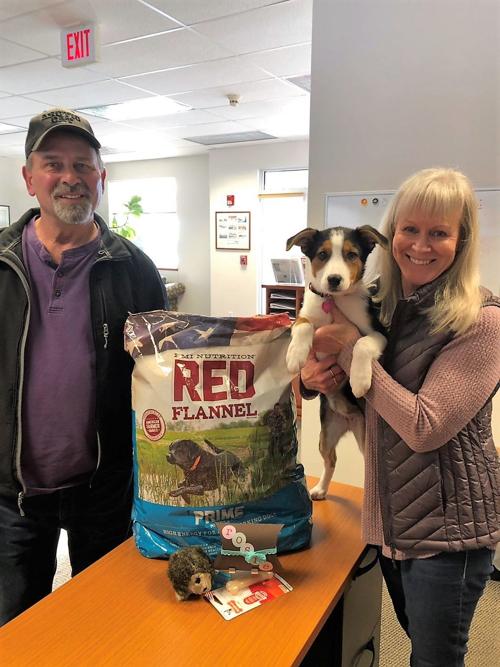 Ray and Peggy Kaufmann with Rosie