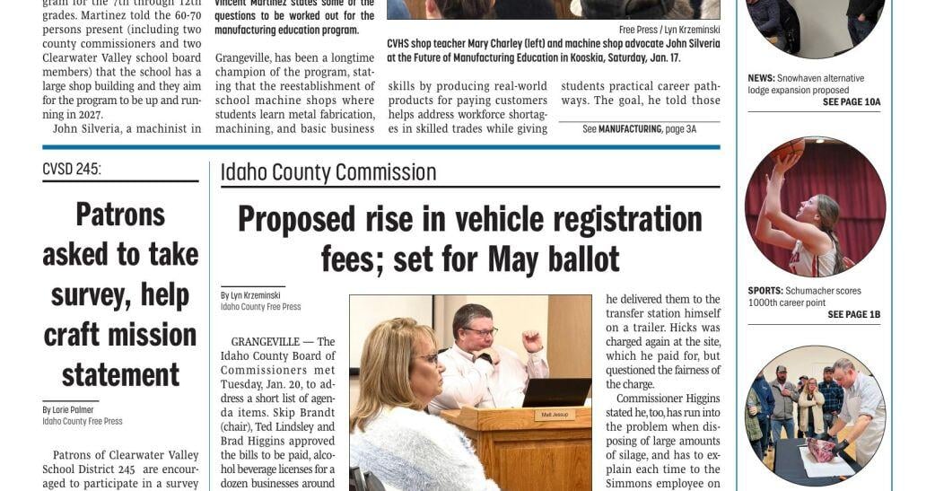 Idaho County Free Press Jan. 28, 2026