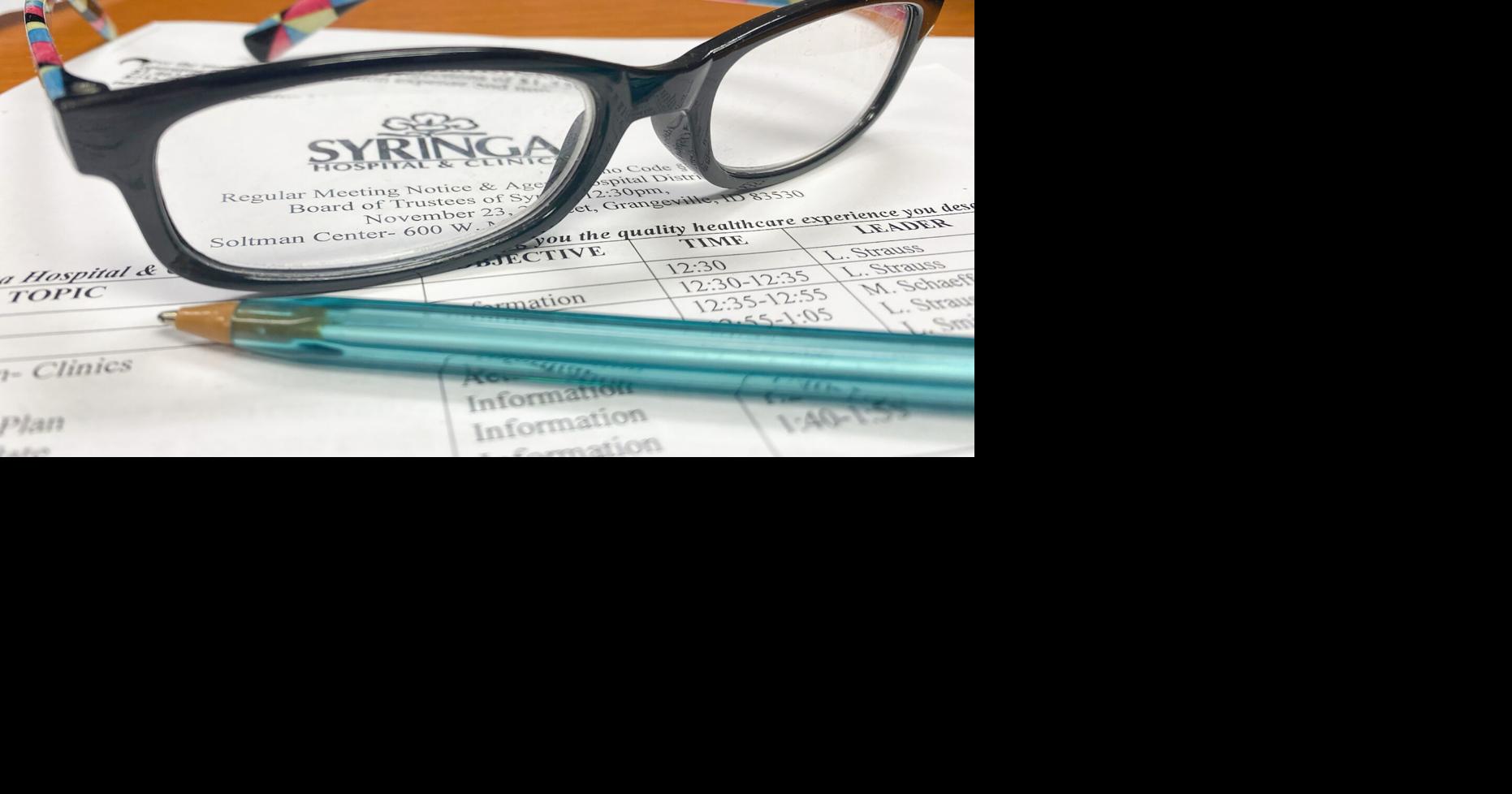 Syringa Hospital & Clinics: Trustees discuss volumes, finances