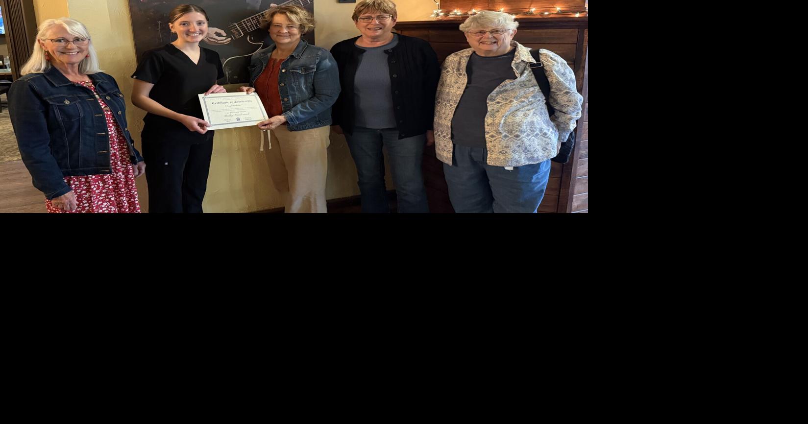 GHS standout graduate Bailey Vanderwall receives Sharon Clark Scholarship