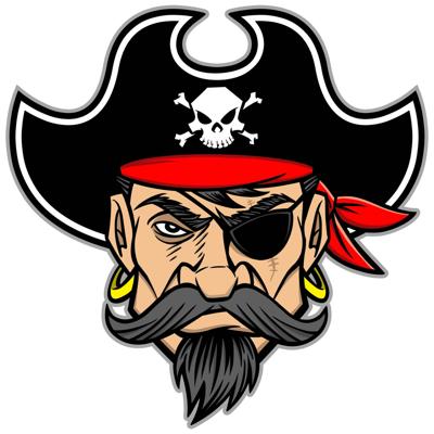 Prairie pirate logo