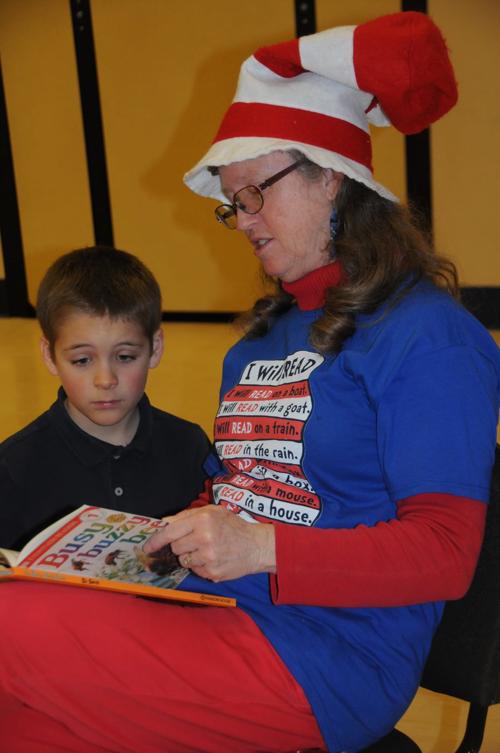 Celebrating Dr. Seuss' birthday