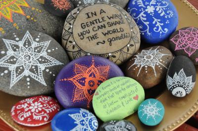 Paint And Hide Rocks Active Through The Region Experience