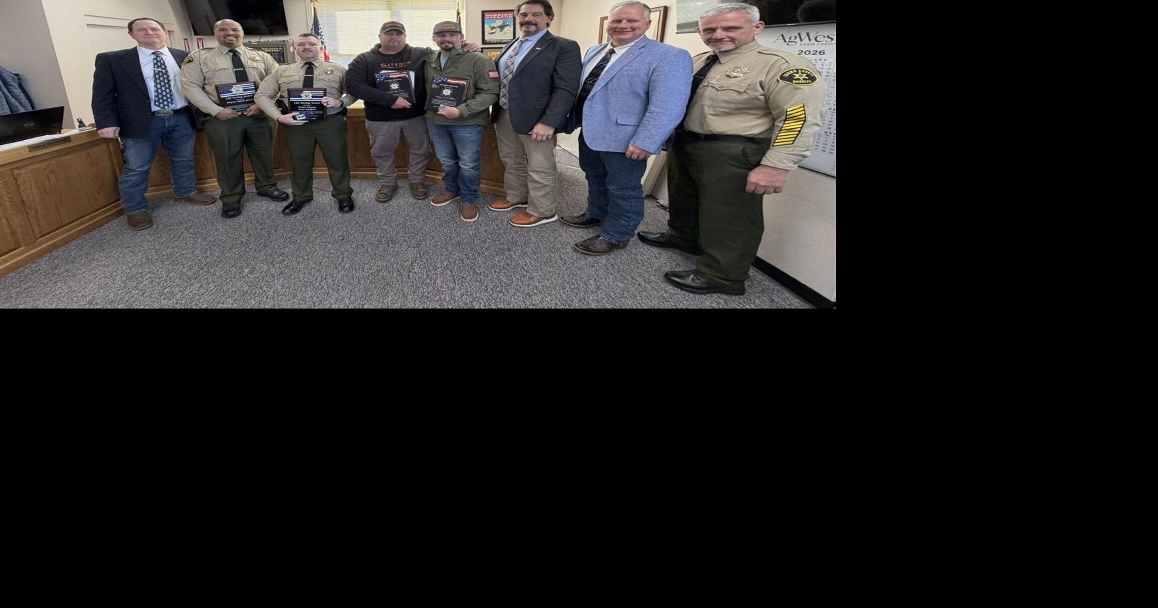 Idaho County Sheriff's Office awards four for acts of service, bravery