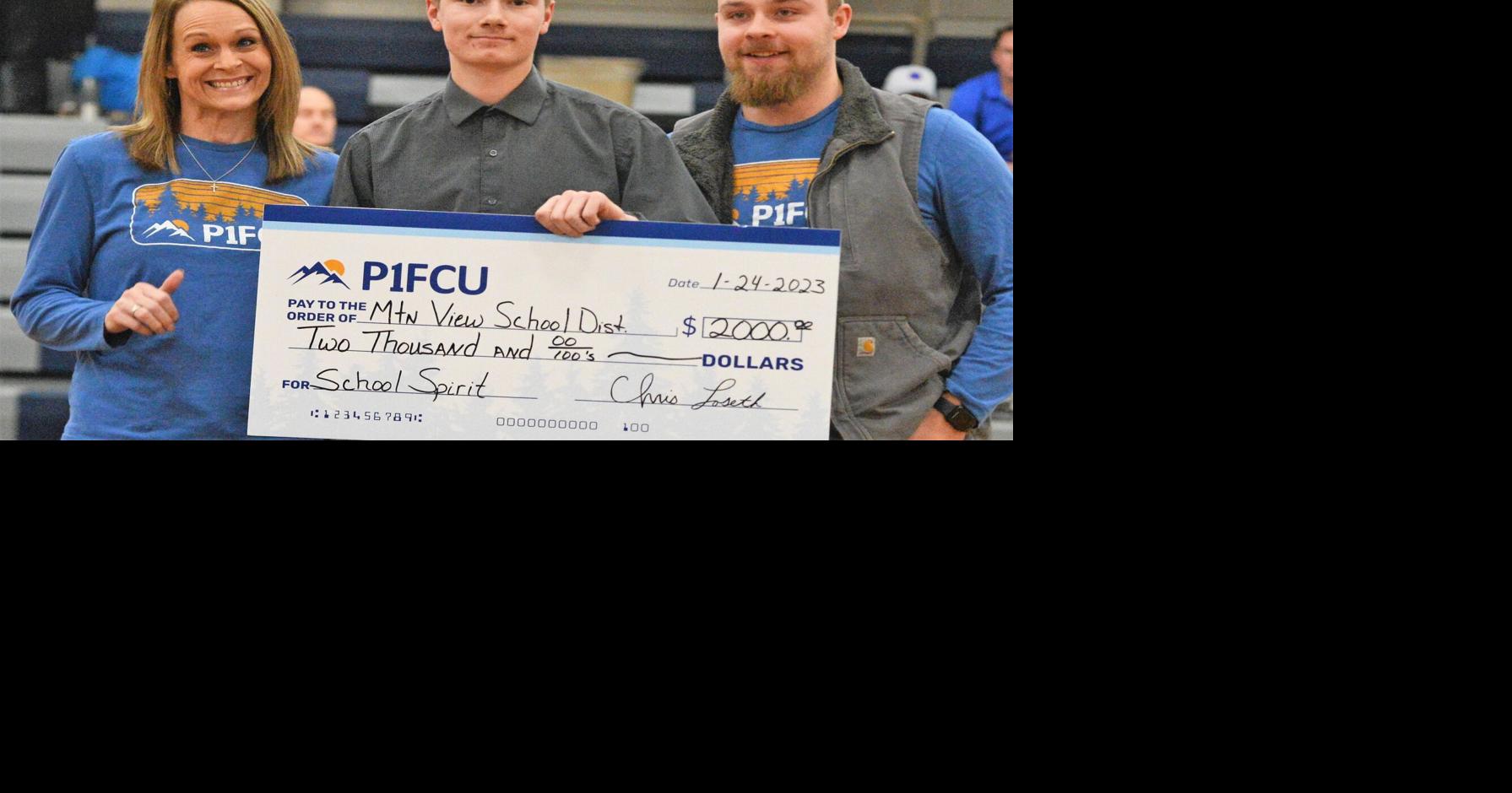 P1FCU School Spirit Award Business