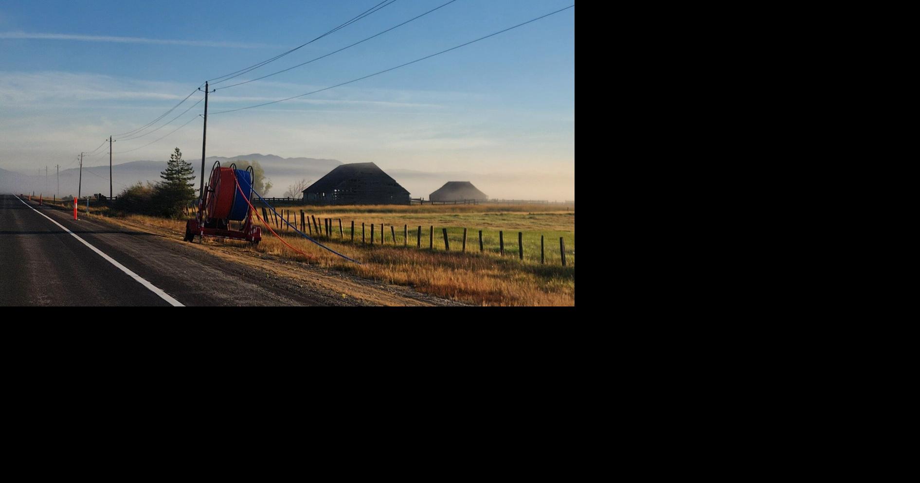 198-Mile broadband install moving north toward Idaho County