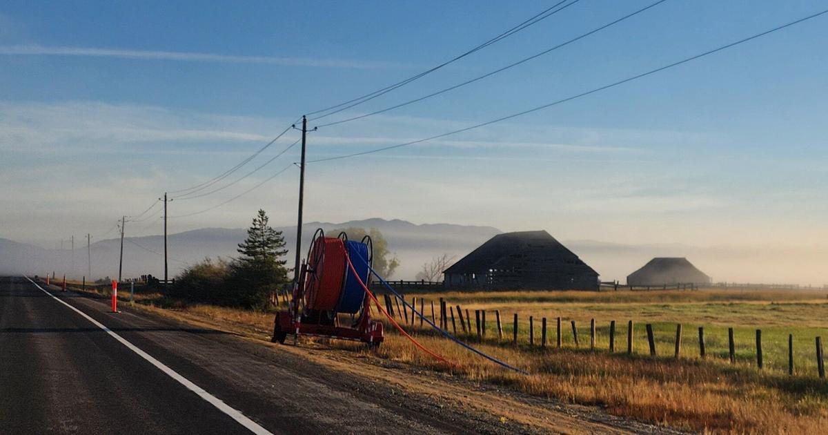 198-Mile broadband install moving north toward Idaho County