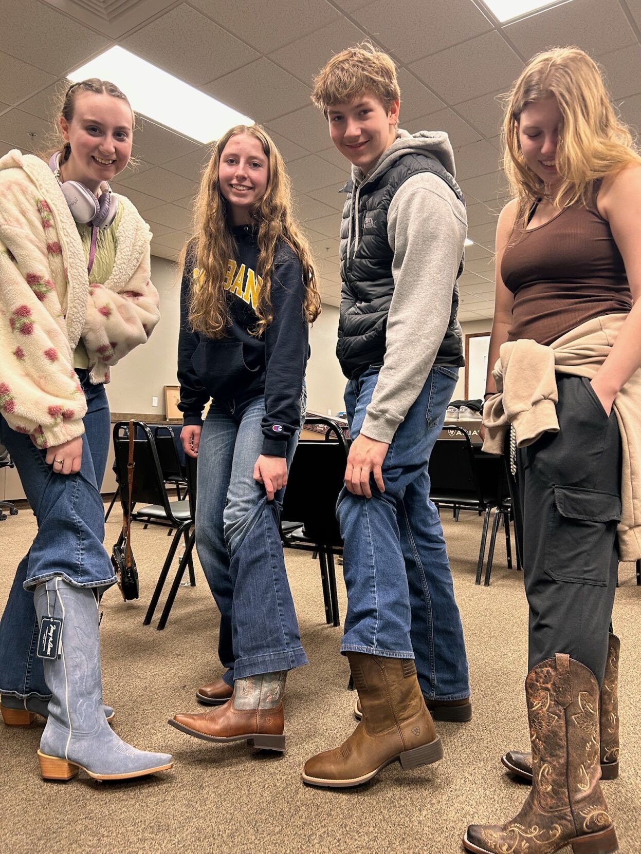 Boot Check: From fundraising to footwear, CVHS senior promotes mental ...