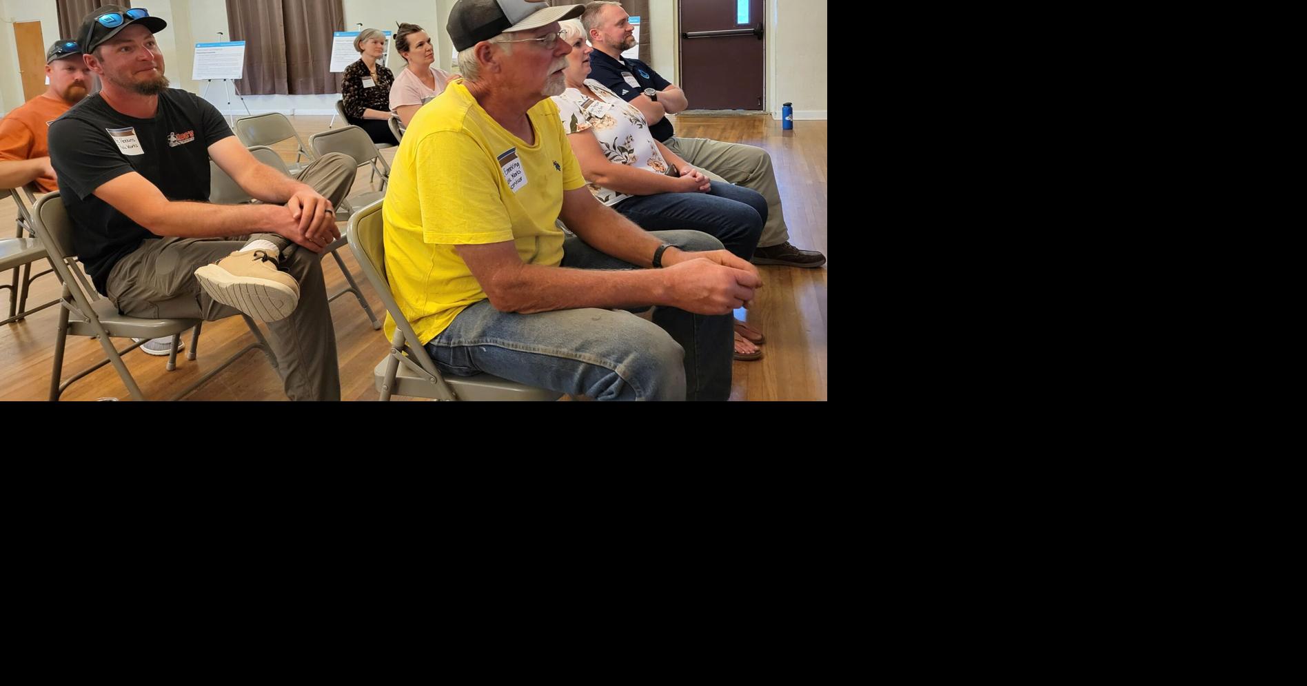 Cottonwood flood-control project attendees 2026 photo