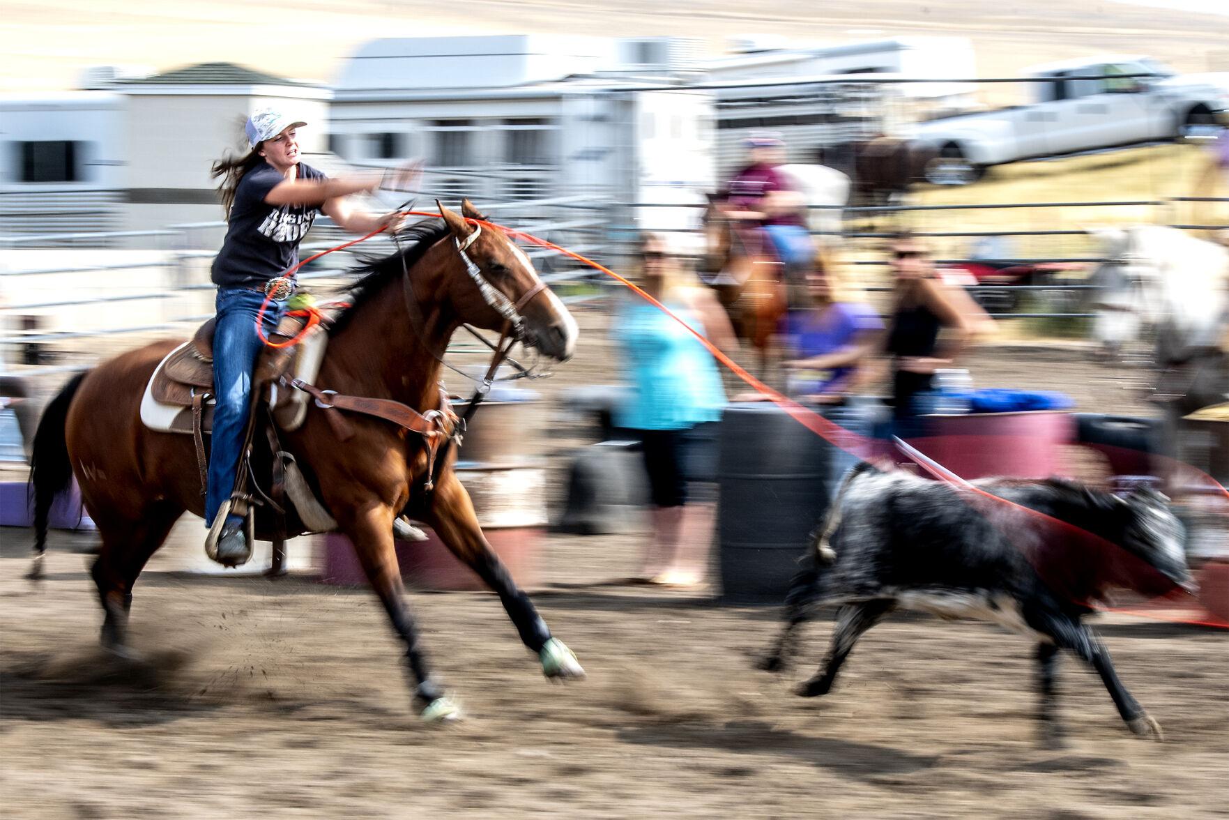 Roping legend, Joe Beaver, trains, inspires attendees at Lewiston ...
