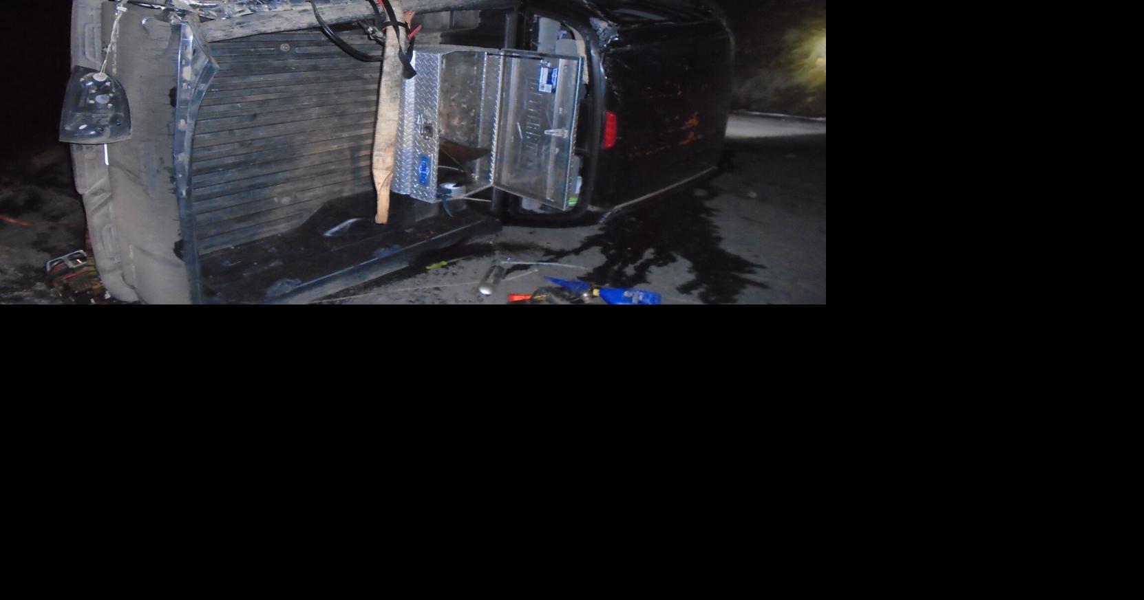 One vehicle crash on Upper Fords Creek Road under investigation