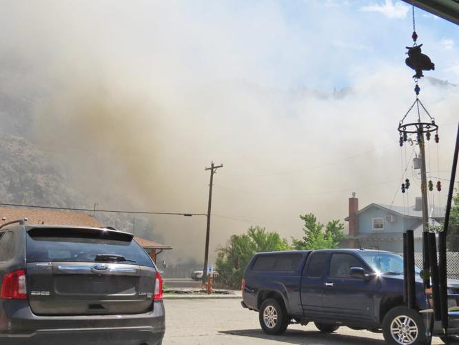 Riggins structure fire draws regional response; home, shop lost, minor